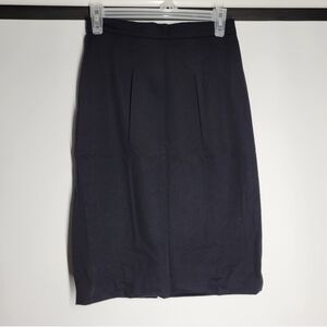 Petite Essentials Black Pencil Skirt